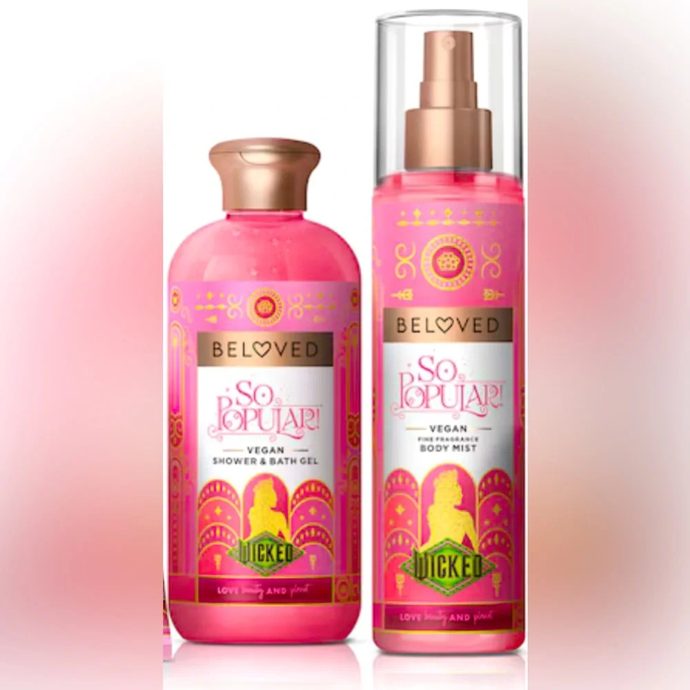 BELOVED Defy‎ & Gravity Shower Gel and Body Mist Set WICKED themed